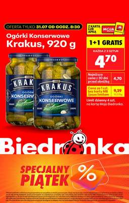Biedronka - gazetka promocyjna Specjalny piątek od piątku 31.07 do piątku 31.07 - strona 8