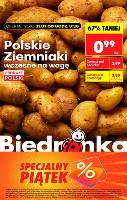 Biedronka - gazetka promocyjna Specjalny piątek od piątku 31.07 do piątku 31.07 - strona 7