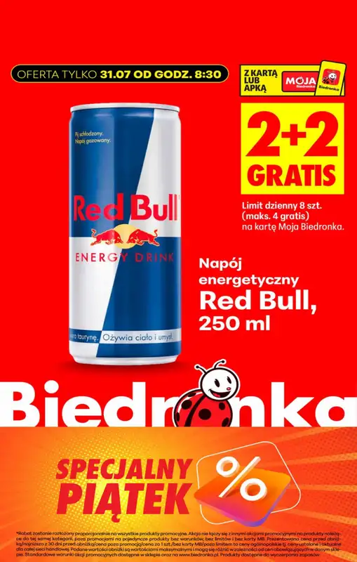 Biedronka - gazetka promocyjna Specjalny piątek od piątku 31.07 do piątku 31.07 - strona 11