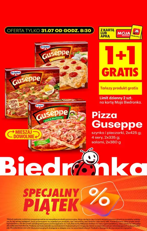 Biedronka - gazetka promocyjna Specjalny piątek od piątku 31.07 do piątku 31.07 - strona 9