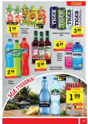 Gram Market - gazetka promocyjna Gazetka od środy 05.08 do wtorku 11.08 - strona 14