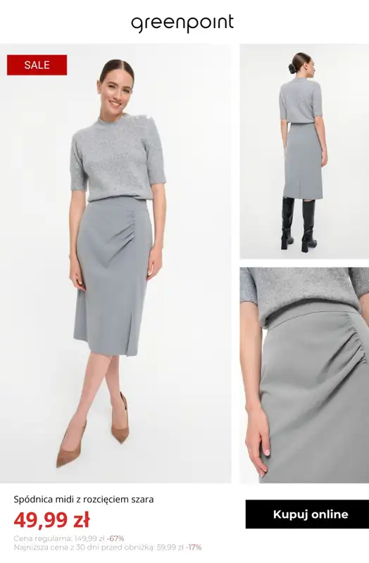 Greenpoint - gazetka promocyjna SALE - produkty za 49,99 zł od piątku 31.07 do niedzieli 09.08 - strona 7
