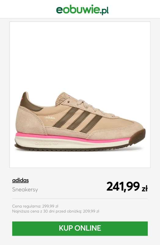 eobuwie.pl - gazetka promocyjna Obuwie marki ADIDAS od piątku 31.07 do wtorku 04.08 - strona 7