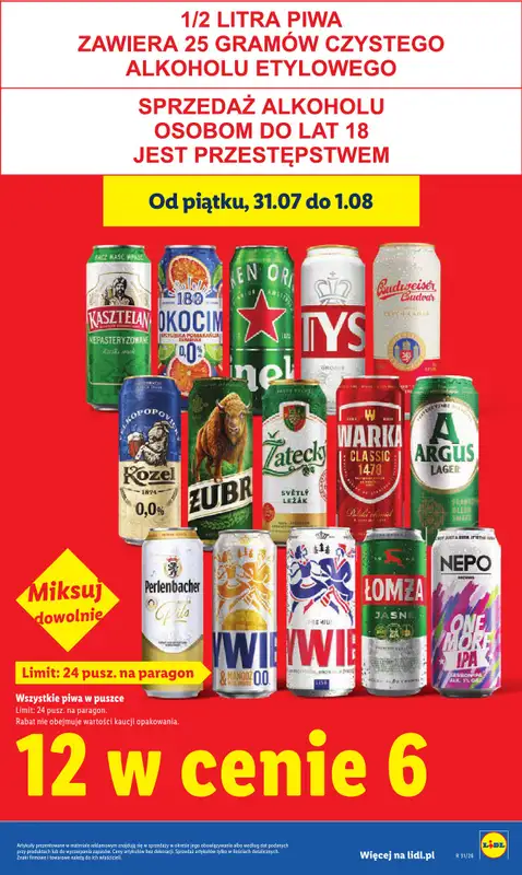 Lidl - gazetka promocyjna Oferta od czwartku od czwartku 30.07 do soboty 01.08 - strona 11