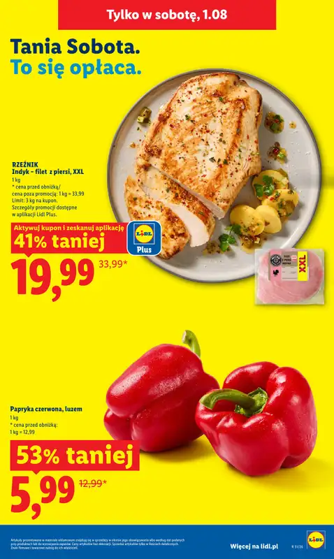 Lidl - gazetka promocyjna Oferta od czwartku od czwartku 30.07 do soboty 01.08 - strona 9