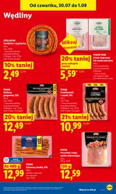 Lidl - gazetka promocyjna Oferta od czwartku od czwartku 30.07 do soboty 01.08 - strona 65