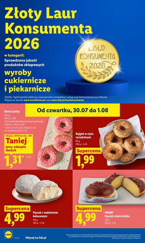 Lidl - gazetka promocyjna Oferta od czwartku od czwartku 30.07 do soboty 01.08 - strona 56