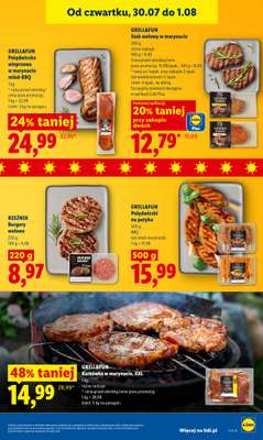 Lidl - gazetka promocyjna Oferta od czwartku od czwartku 30.07 do soboty 01.08 - strona 61