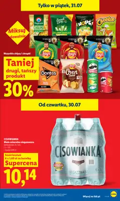 Lidl - gazetka promocyjna Oferta od czwartku od czwartku 30.07 do soboty 01.08 - strona 25