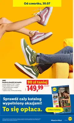 Lidl - gazetka promocyjna Oferta od czwartku od czwartku 30.07 do soboty 01.08 - strona 41