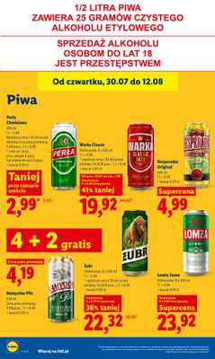 Lidl - gazetka promocyjna Oferta od czwartku od czwartku 30.07 do soboty 01.08 - strona 78