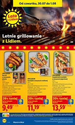 Lidl - gazetka promocyjna Oferta od czwartku od czwartku 30.07 do soboty 01.08 - strona 60