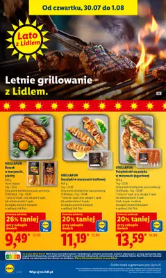 Lidl - gazetka promocyjna Oferta od czwartku od czwartku 30.07 do soboty 01.08 - strona 60