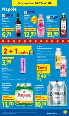 Lidl - gazetka promocyjna Oferta od czwartku od czwartku 30.07 do soboty 01.08 - strona 77