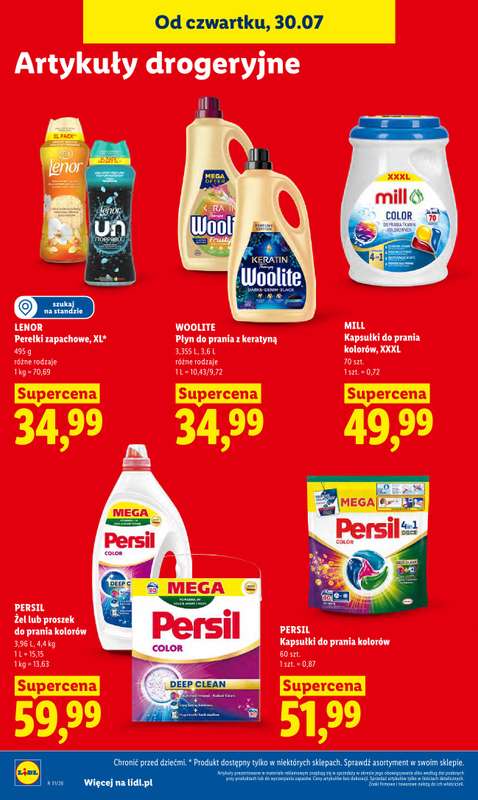 Lidl - gazetka promocyjna Oferta od czwartku od czwartku 30.07 do soboty 01.08 - strona 92