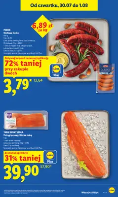 Lidl - gazetka promocyjna Oferta od czwartku od czwartku 30.07 do soboty 01.08 - strona 13