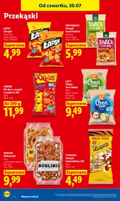 Lidl - gazetka promocyjna Oferta od czwartku od czwartku 30.07 do soboty 01.08 - strona 82