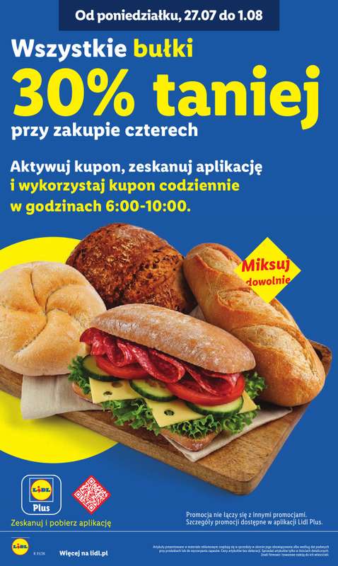 Lidl - gazetka promocyjna Oferta od czwartku od czwartku 30.07 do soboty 01.08 - strona 22