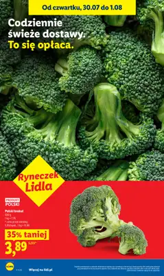 Lidl - gazetka promocyjna Oferta od czwartku od czwartku 30.07 do soboty 01.08 - strona 20