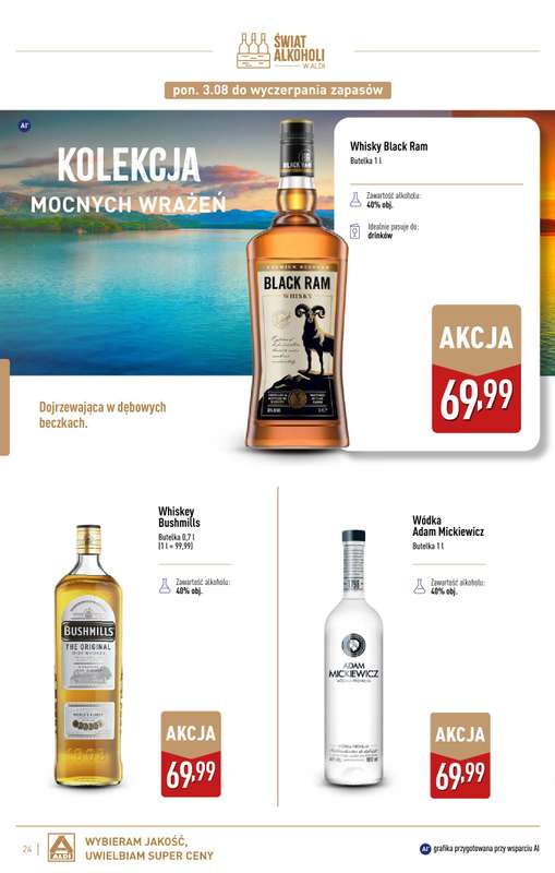 Aldi - gazetka promocyjna Świat alkoholi od poniedziałku 03.08 do niedzieli 30.08 - strona 24