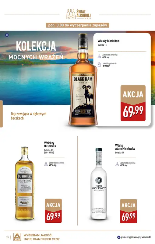 Aldi - gazetka promocyjna Świat alkoholi od poniedziałku 03.08 do niedzieli 30.08 - strona 24