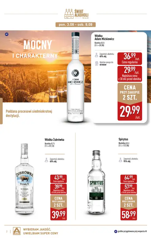 Aldi - gazetka promocyjna Świat alkoholi od poniedziałku 03.08 do niedzieli 30.08 - strona 2