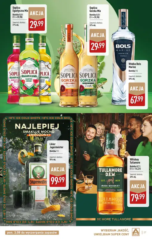Aldi - gazetka promocyjna Świat alkoholi od poniedziałku 03.08 do niedzieli 30.08 - strona 27