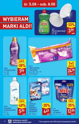 Aldi - gazetka promocyjna Rabka, ul. Zakopiańska 48, WIELKIE OTWARCIE już w ŚRODĘ 5.08! od środy 05.08 do piątku 07.08 - strona 12