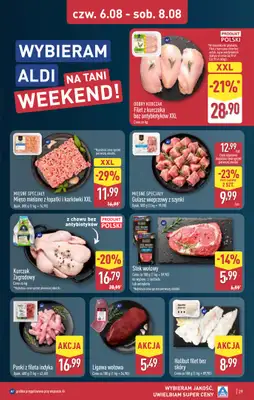 Aldi - gazetka promocyjna Rabka, ul. Zakopiańska 48, WIELKIE OTWARCIE już w ŚRODĘ 5.08! od środy 05.08 do piątku 07.08 - strona 29