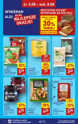 Aldi - gazetka promocyjna Rabka, ul. Zakopiańska 48, WIELKIE OTWARCIE już w ŚRODĘ 5.08! od środy 05.08 do piątku 07.08 - strona 6