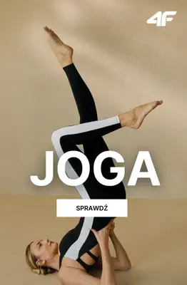 4F - gazetka promocyjna Odzież do jogi od piątku 31.07 
