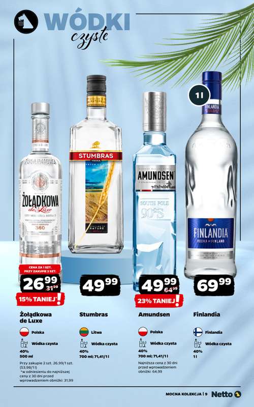Netto - gazetka promocyjna Mocna Kolekcja - Alkohole Mocne  do piątku 14.08 - strona 9