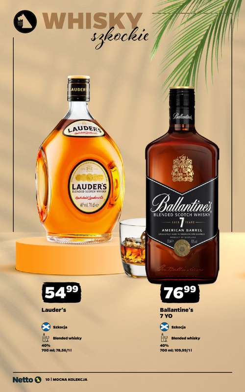 Netto - gazetka promocyjna Mocna Kolekcja - Alkohole Mocne  do piątku 14.08 - strona 10