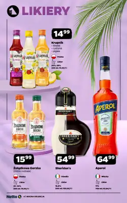 Netto - gazetka promocyjna Mocna Kolekcja - Alkohole Mocne  do piątku 14.08 - strona 4