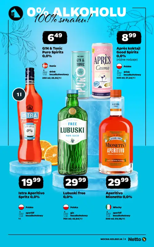 Netto - gazetka promocyjna Mocna Kolekcja - Alkohole Mocne  do piątku 14.08 - strona 3