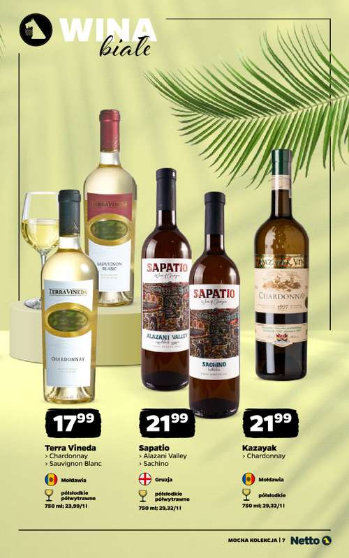 Netto - gazetka promocyjna Mocna Kolekcja - Wina  do piątku 14.08 - strona 7