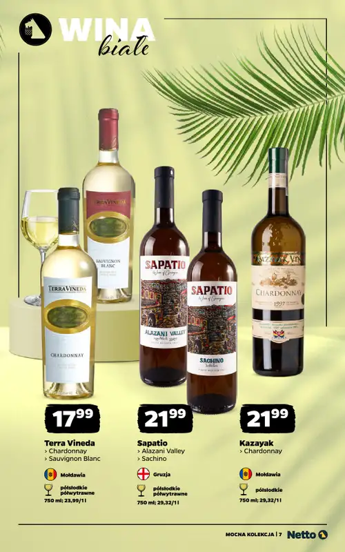 Netto - gazetka promocyjna Mocna Kolekcja - Wina  do piątku 14.08 - strona 7