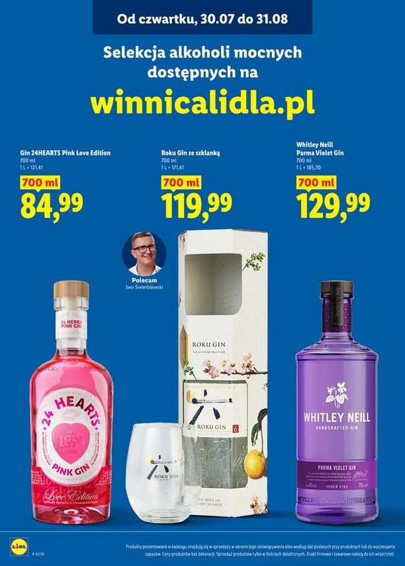 Lidl - gazetka promocyjna Selekcja alkoholi i win od czwartku 30.07 do poniedziałku 31.08 - strona 4