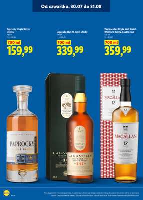 Lidl - gazetka promocyjna Selekcja alkoholi i win od czwartku 30.07 do poniedziałku 31.08 - strona 8