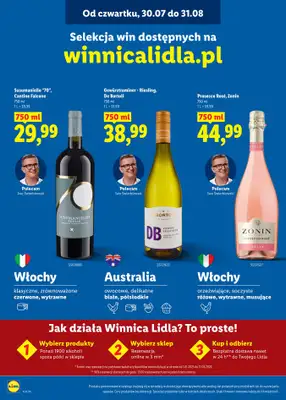Lidl - gazetka promocyjna Selekcja alkoholi i win od czwartku 30.07 do poniedziałku 31.08 - strona 2