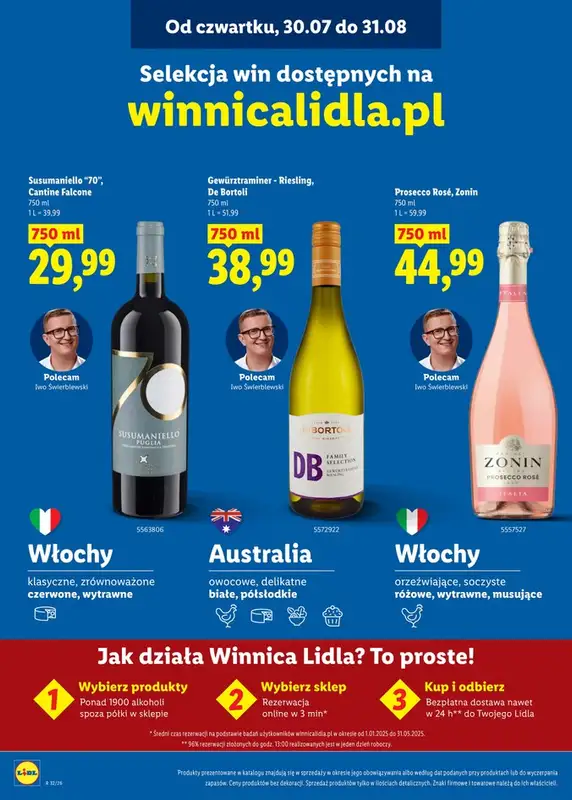 Lidl - gazetka promocyjna Selekcja alkoholi i win od czwartku 30.07 do poniedziałku 31.08 - strona 2