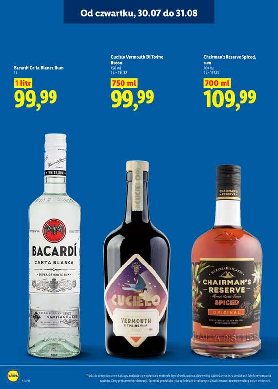 Lidl - gazetka promocyjna Selekcja alkoholi i win od czwartku 30.07 do poniedziałku 31.08 - strona 5