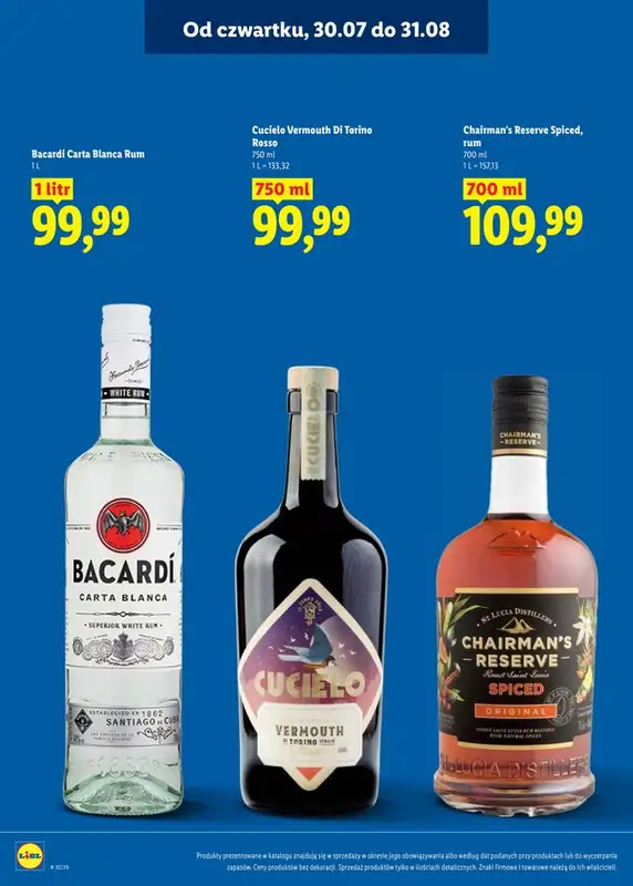 Lidl - gazetka promocyjna Selekcja alkoholi i win od czwartku 30.07 do poniedziałku 31.08 - strona 5