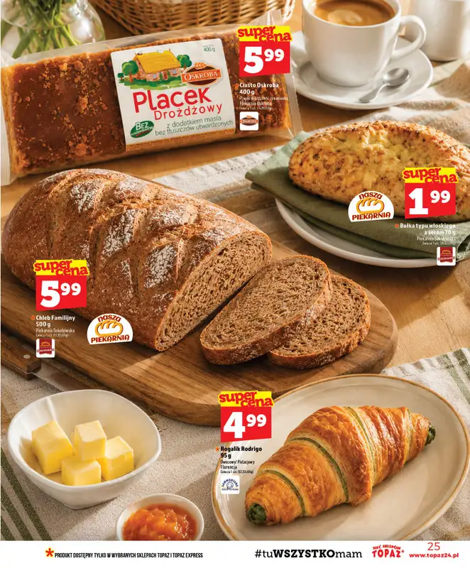 TOPAZ - gazetka promocyjna Gazetka od czwartku 06.08 do środy 12.08 - strona 25