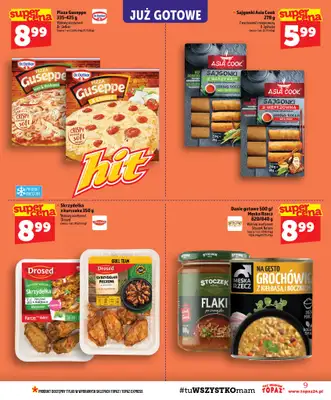 TOPAZ - gazetka promocyjna Gazetka od czwartku 06.08 do środy 12.08 - strona 9
