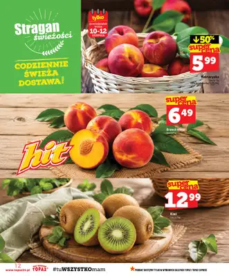 TOPAZ - gazetka promocyjna Gazetka od czwartku 06.08 do środy 12.08 - strona 12