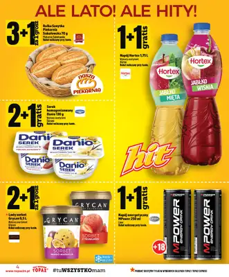 TOPAZ - gazetka promocyjna Gazetka od czwartku 06.08 do środy 12.08 - strona 4