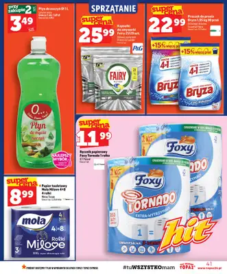 TOPAZ - gazetka promocyjna Gazetka od czwartku 06.08 do środy 12.08 - strona 41
