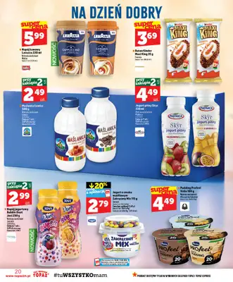 TOPAZ - gazetka promocyjna Gazetka od czwartku 06.08 do środy 12.08 - strona 20