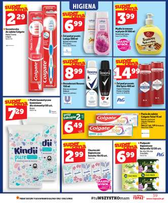 TOPAZ - gazetka promocyjna Gazetka od czwartku 06.08 do środy 12.08 - strona 39